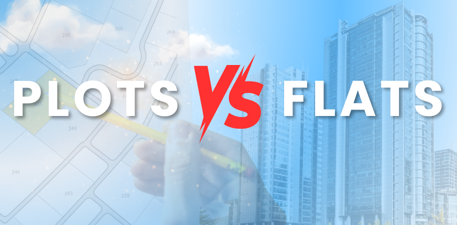 Plots Vs Flats IndoreSity